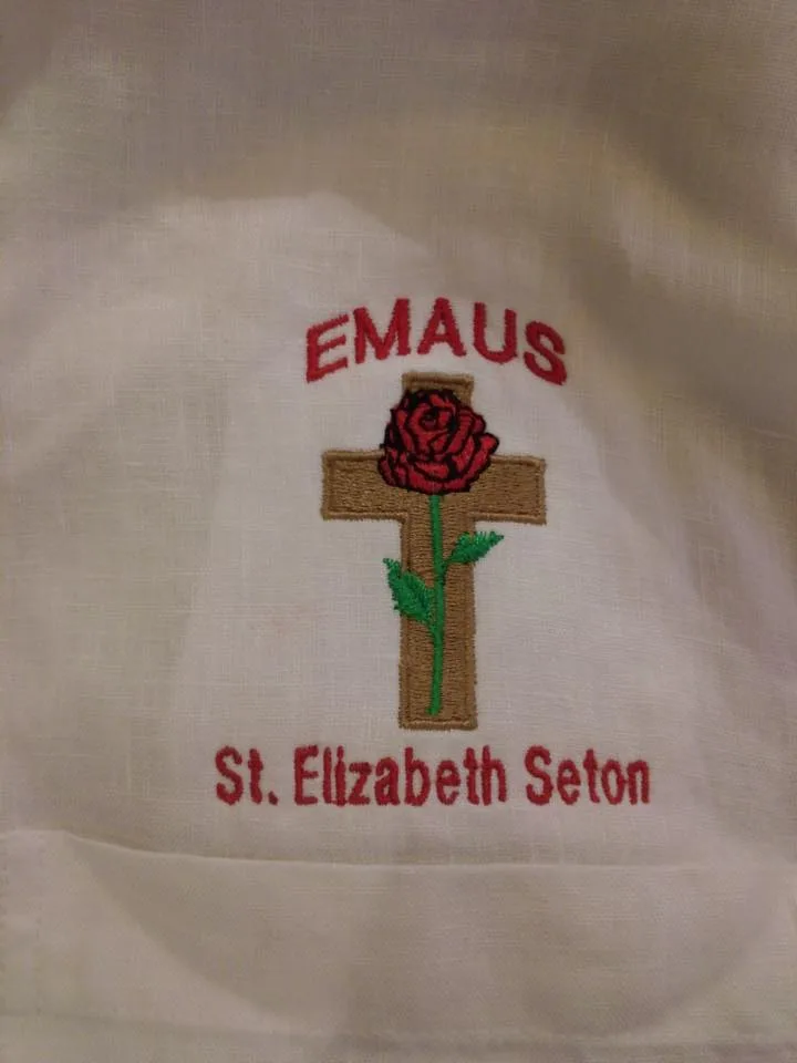 Embroidered church group design