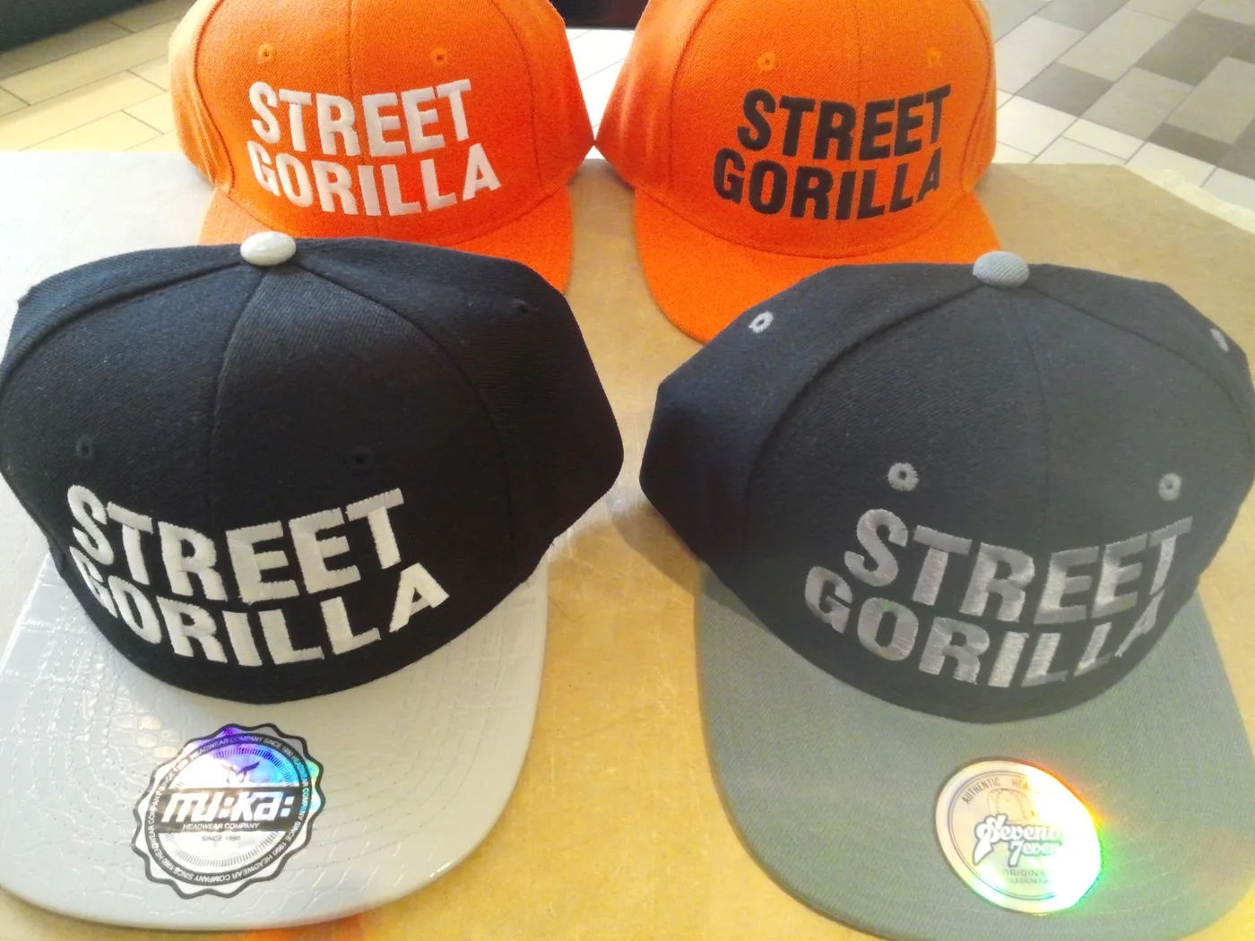 Street Gorilla snapbacks